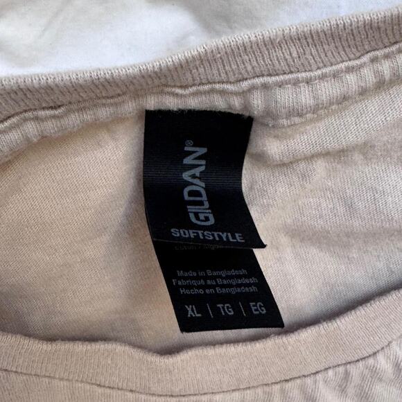 Beige long live cowboys graphic t shirt sz XL short sleeve cotton country - Picture 7 of 8